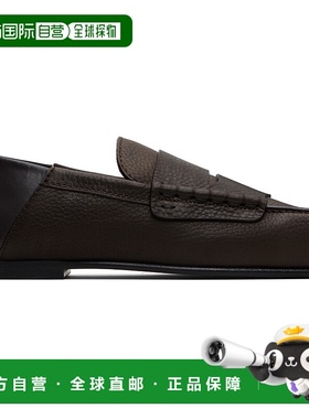 香港直邮Jacquemus 男士 棕色 The Carre 乐福鞋 25HFOM00147AC03