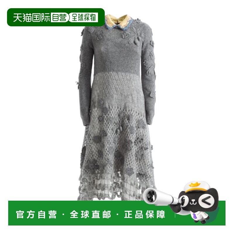 Valentino 长袖连衣裙 NB3KD19W3FL图片