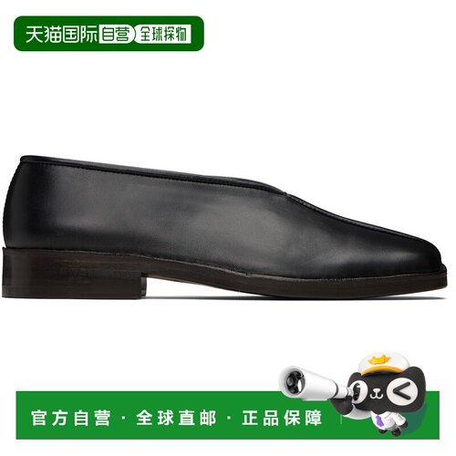 1h可退 香港直邮Lemaire 男士 LEMAIRE 黑色 Flat Piped 乐福鞋 F