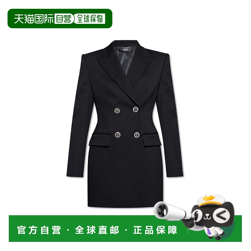 1h可退 欧洲直邮versace jeans 女士 外套范思哲羊毛