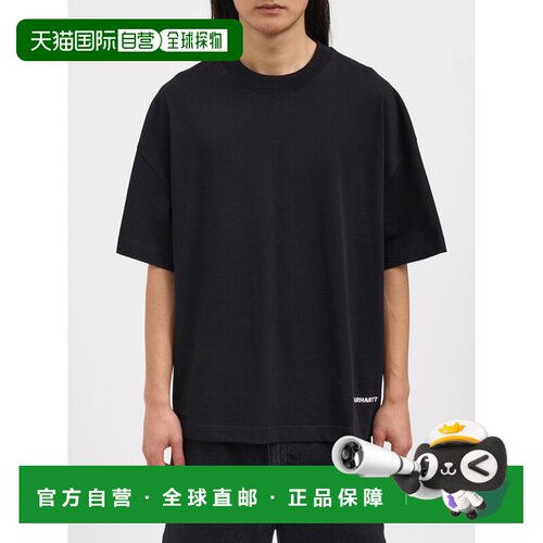 香港直邮CARHARTT WIP 男士 S/S SCRIPT 链环T恤 NI0313730D2XXBL