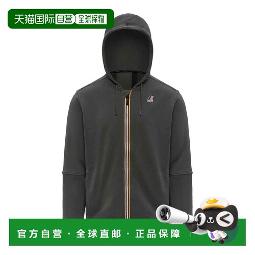 1h可退 欧洲直邮K-WAY 男士卫衣 K1126HWWMR SS2026 深棕色 PROSP