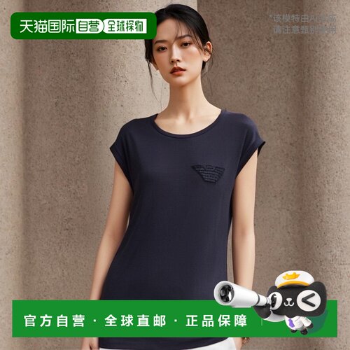 香港直邮Emporio Armani 圆领T恤 3Z2T61J07Z女装