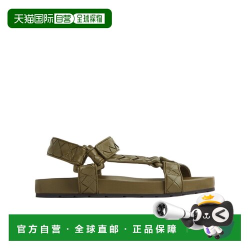 【99新未使用】香港直邮Bottega Veneta Trip编织凉鞋 775305V3HB