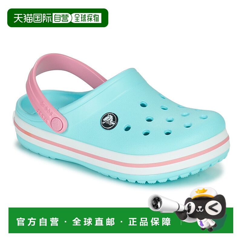 欧洲直邮Crocs 卡骆驰 CROCBAND CLOG K 女童鞋子拖鞋 207006-4S3