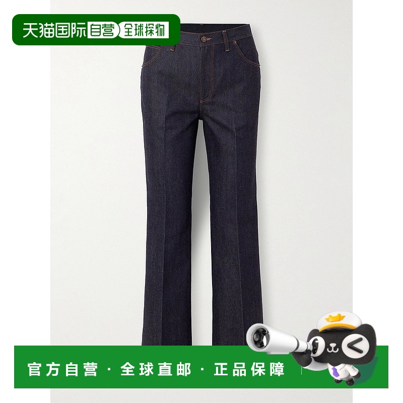 1h可退 香港直邮Loro Piana 诺悠翩雅 女士 腰带环牛仔裤 FAO4182