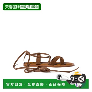 香港直邮miu miu/缪缪 女士 圆头平底凉鞋 26FW 【付后1h可退】