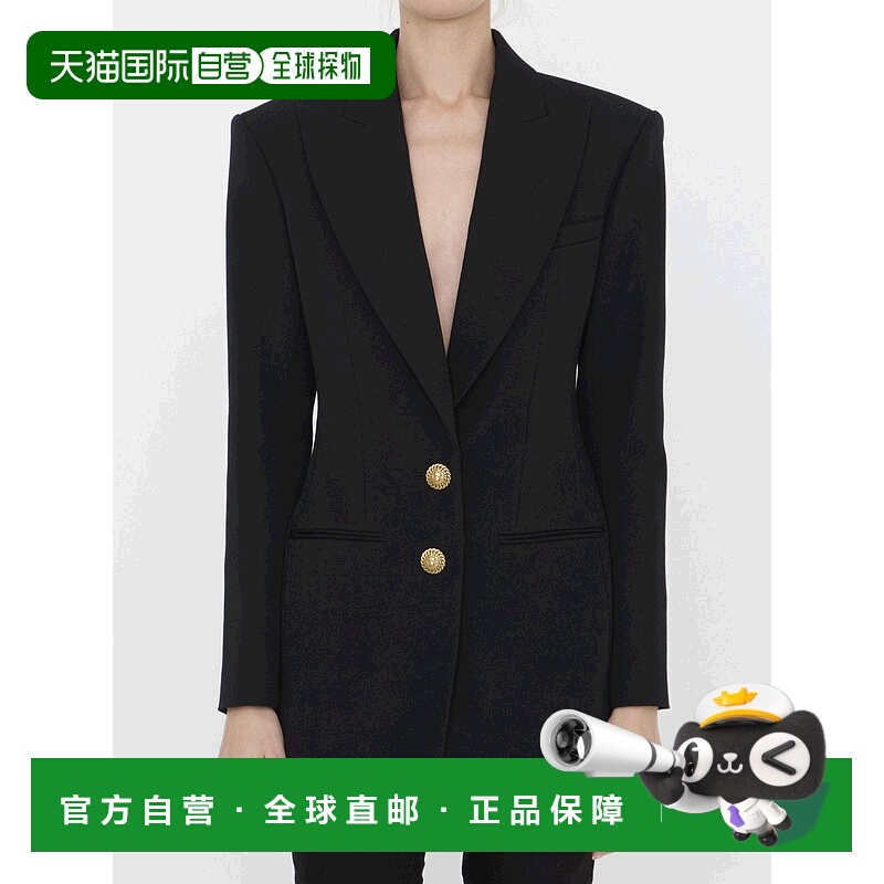 1h可退 欧洲直邮BALMAIN 女士西服 CF1SE055WC090PA外套西装羊毛