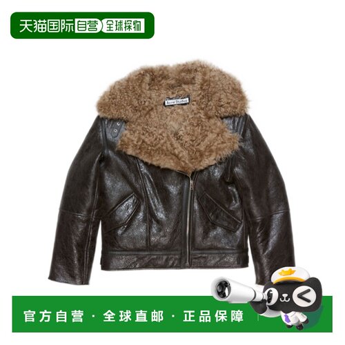 1h可退 香港直邮ACNE STUDIOS 女士西服 A70186AA3 SS2026 黑色