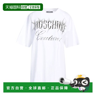 莫斯奇诺 舒适时尚 女士 white白色 T恤 香港直邮Moschino