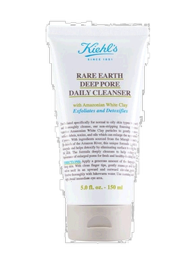 欧洲直邮Kiehl's科颜氏亚马逊白泥净致洁面乳150ML深层清洁正品