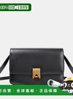 香港直邮Alaia 女士 Le Papa 小号皮革斜挎包 black黑色 舒适时尚