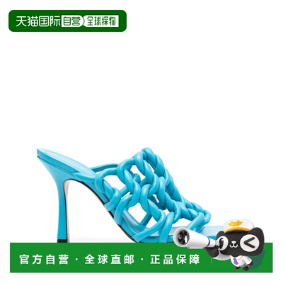 1h可退 香港直邮Bottega Veneta 葆蝶家 女士 方头高跟凉鞋 71624