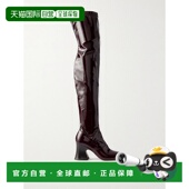 酒红靴子 1h可退 CHC25A11HSR 女士 SHOES 香港直邮Chloe 蔻依