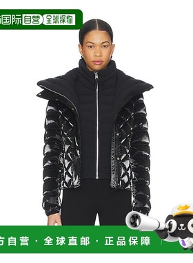 1h可退 香港直邮Mackage 女士 Yvette 夹克 YVETTEGLO black黑色