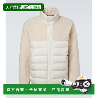 1h可退 香港直邮Moncler 盟可睐 男士 Mistral fleece-paneled 羽