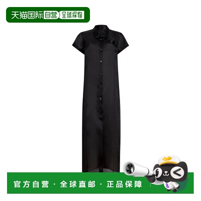 香港直邮KHAITE 女士连衣裙 54963002200 SS2025 黑色 Effy 连衣