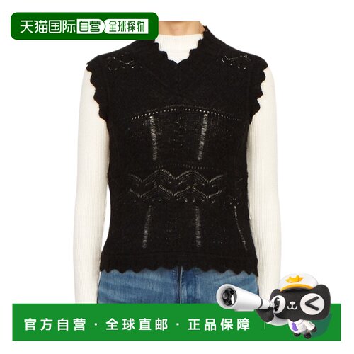 1h可退 香港直邮ALL SAINTS 女士背心吊带 WK036ZBLACK AW2023 黑