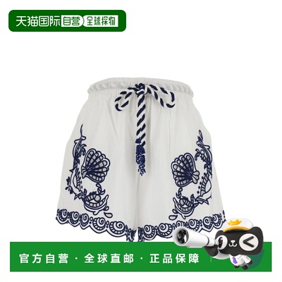 香港直邮FARM RIO 女士 BLANCO BORDADO MARINO 短裤 344718L0036