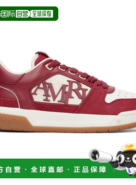 香港直邮AMIRI 男士 红色 Classic Low 运动鞋 AMSNSN1023