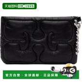 女士 香港直邮GANNI 1h可退 甘尼 Quilted 手拿包 黑色 Tech