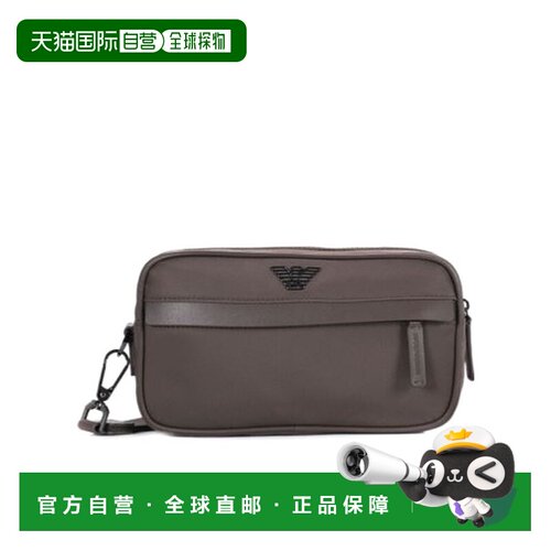 Emporio Armani logo 肩带洗漱包 EM001811AF13454斜挎包