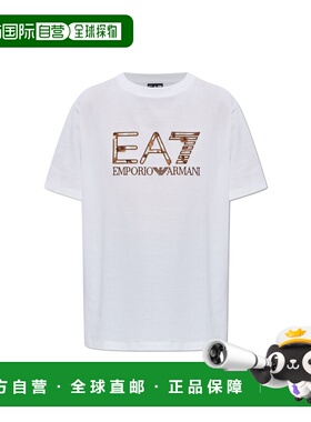 1h可退 香港直邮EA7 EMPORIO ARMANI 女士T恤 7W001096AF21636U00