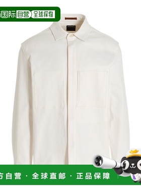 【99新未使用】香港直邮Zegna 徽标长袖衬衫 UBI81A5400B杰尼亚