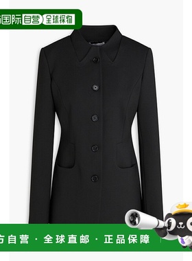 1h可退 香港直邮Coperni 女士 斜纹布夹克 COPV01111BLACK