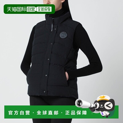 香港直邮Canada Goose 加拿大鹅 女士 黑色带里衬背心 2836LBPL90