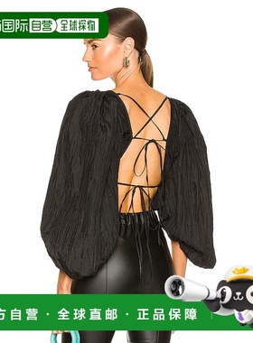 1h可退 香港直邮Lpa 女士 Bellini 上衣 LPS538F21 black黑色 舒