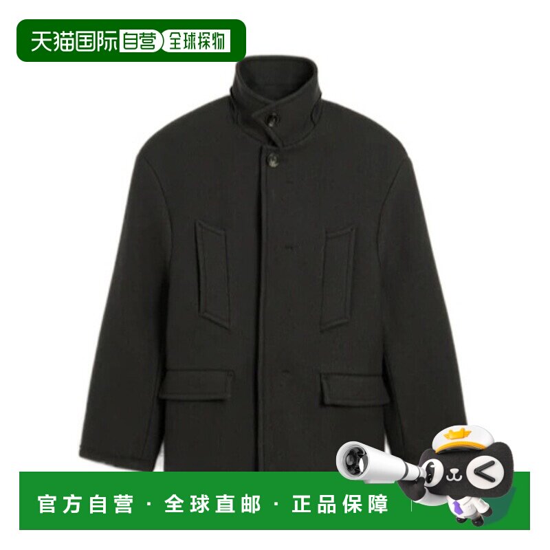 香港直邮Ami Paris 长袖大衣 HCO456WV0078.羊毛外套男装
