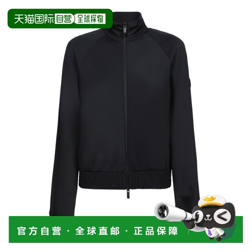 香港直邮MONCLER 女士卫衣 8G0000789A8K999 SS2025 黑色 Black s