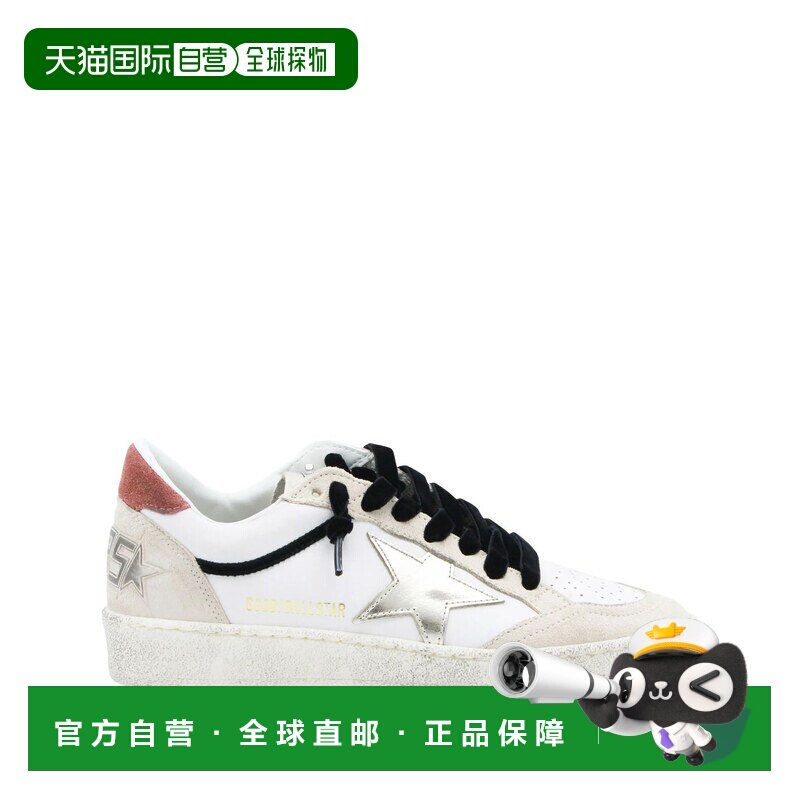 香港直邮GOLDEN GOOSE 女士 GOOSE BALL 金色星星运动鞋 GWF00746