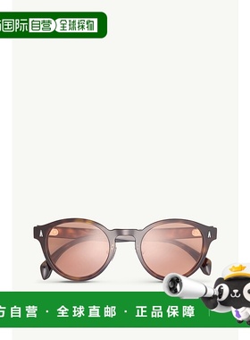 欧洲直邮MONCLER (2025) Ember 圆形太阳镜眼镜