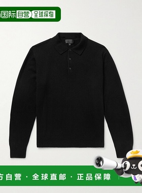 香港直邮1h可退 NILI LOTAN 男士 Jovan 羊绒Polo衫 90111Y001BLK