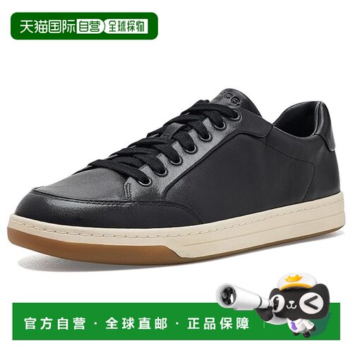 香港直邮VINCE 男士 Caspian 绑带鞋 black黑色 舒适时尚