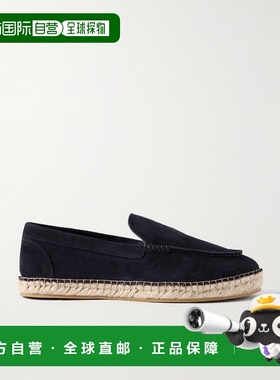 1h可退 香港直邮mr p 男士 绒面革帆布面凉鞋 MPF251041MARINO101