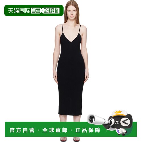 香港直邮Jil Sander 吉尔 桑达 女士 黑色连衣裙 J01CT0276J14831