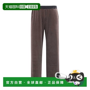 香港直邮Balmain BH0PQ261JH35休闲运动显瘦外穿百搭 直筒睡裤