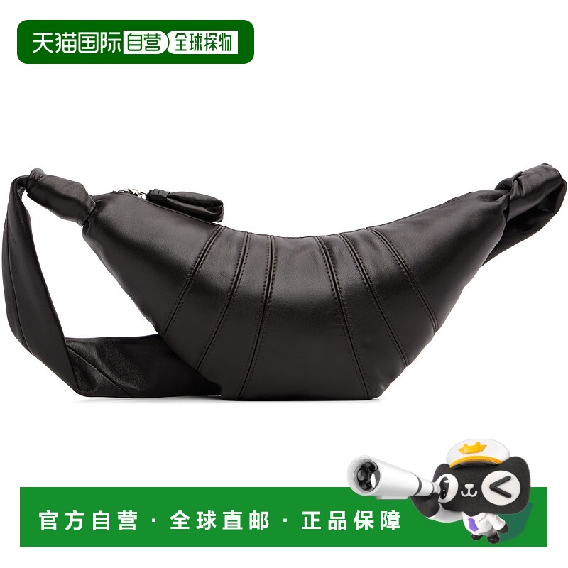 1h可退 香港直邮Lemaire 女士 棕色小号 Croissant 单肩包 BG0003