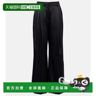 香港直邮Nina 真丝混纺缎面阔腿裤 Ricci 女士 莲娜丽姿 1h可退