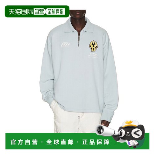 香港直邮off-white 男士 Offline Team 抓绒Polo衫 44MAD00NS26F0