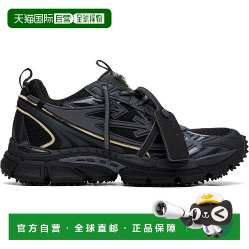 香港直邮off-white 男士 黑色 Be Right Back 运动鞋 OMIA295C99F