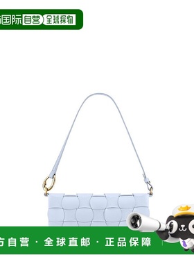 自营欧洲直邮POLENE Neiti女士蓝色小牛皮单肩包斜挎包手提包