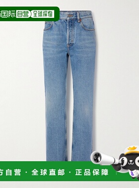 香港直邮Saint Laurent 圣罗兰 女士 高腰细脚牛仔裤 807142Y11CH
