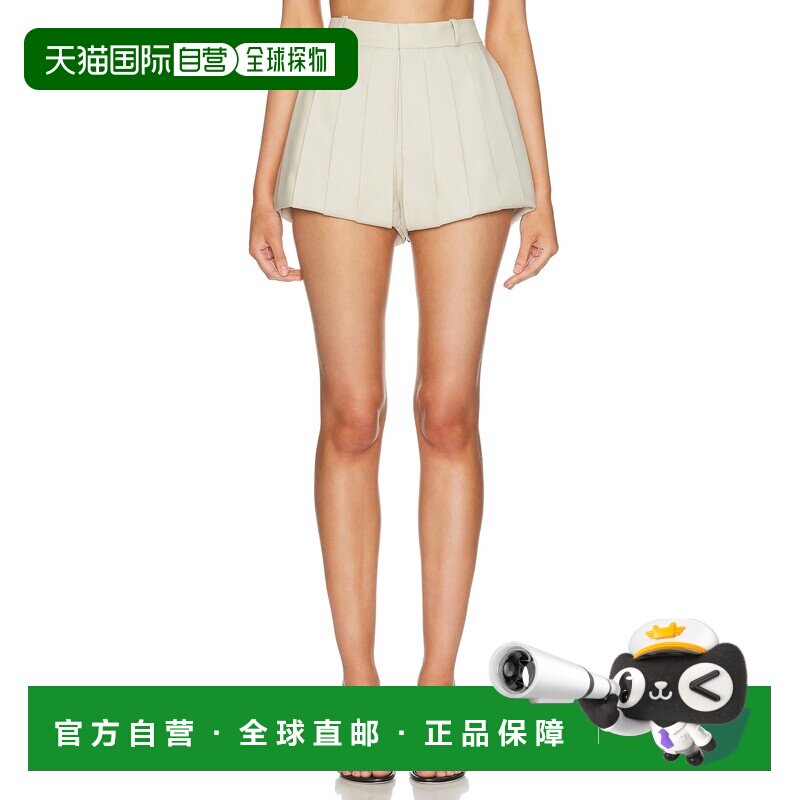 美国直邮Coperni 女士 多打褶短裤 COPP192F1023 beige米色 舒适