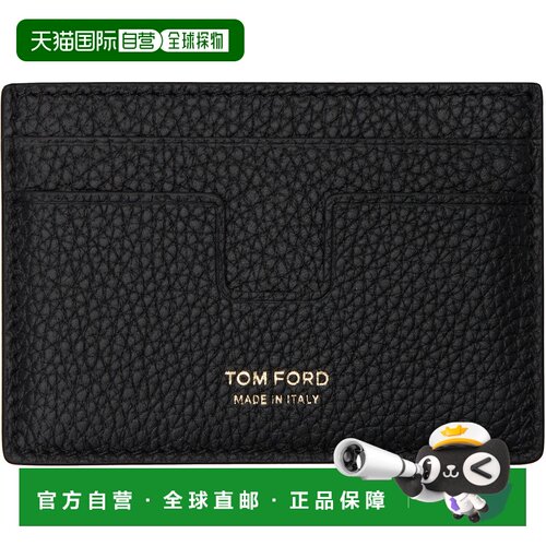 香港直邮Tom Ford 汤姆 福特 男士 TOM FORD 黑色 Soft Grain Lea