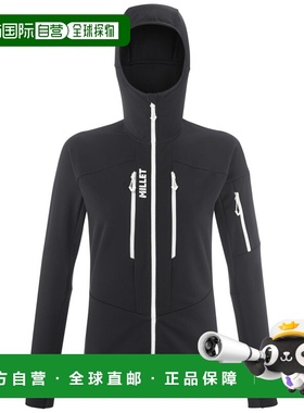 自营欧洲直邮Millet觅乐 PIERRA MENT 女款保暖抓绒衣 黑色夹克