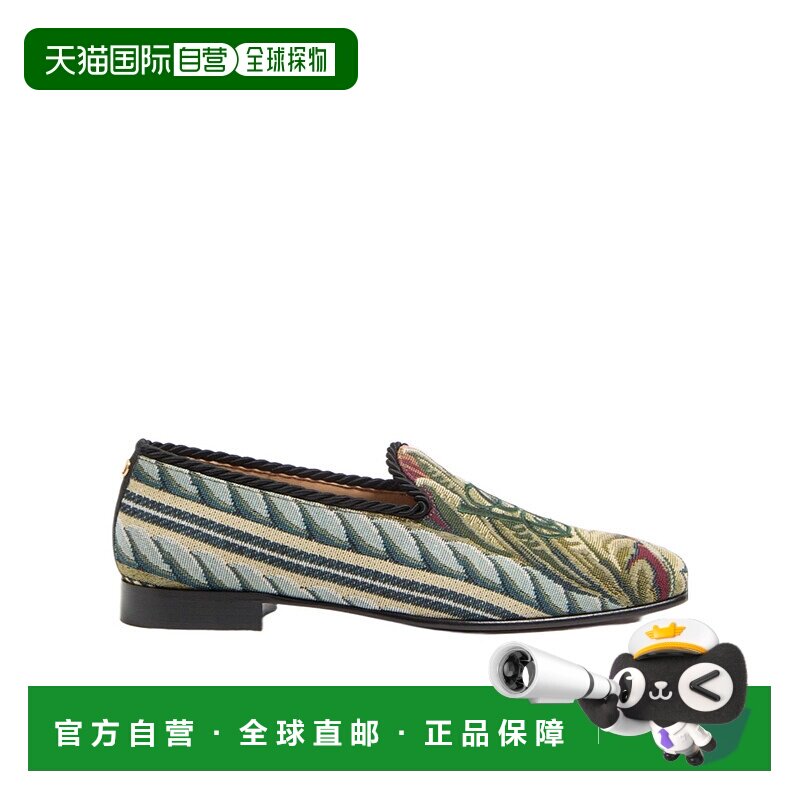 香港直邮Valentino 圆头休闲鞋 YS0L12KFK男鞋乐福鞋一脚蹬